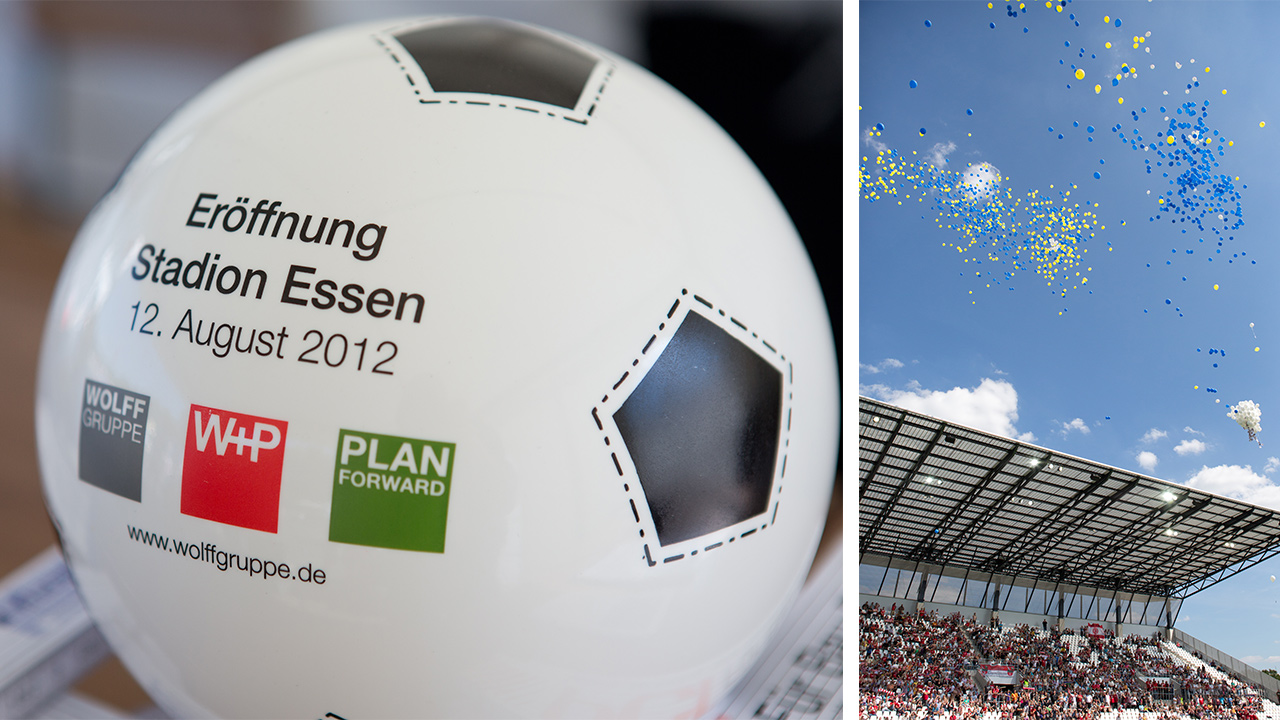 Stadion Essen - Eröffnungsfeier in Essen am 12. August 2012