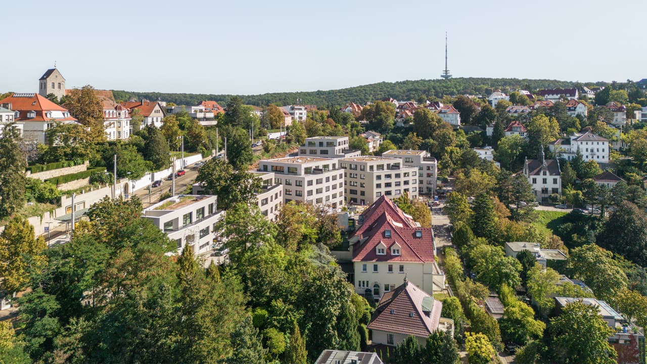 Neubau Wohnanlage Stafflenberg Gänsheide in Stuttgart