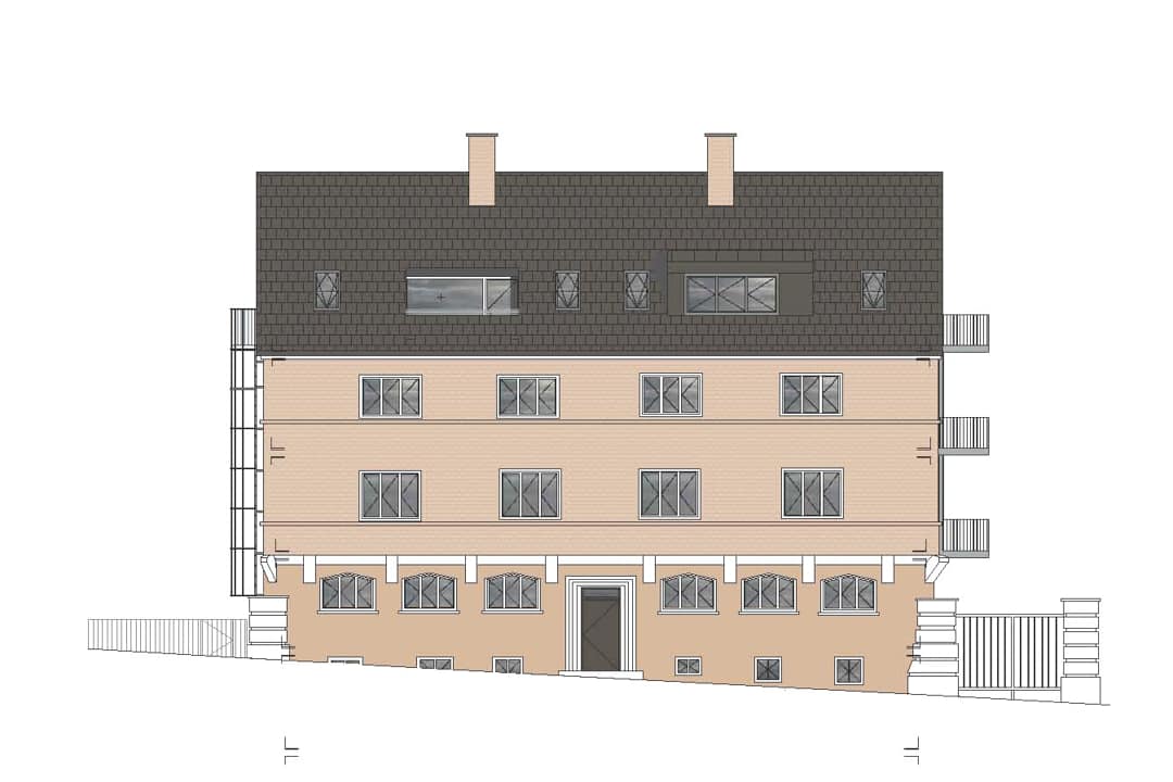 Extension, apartment building, Stuttgart-West