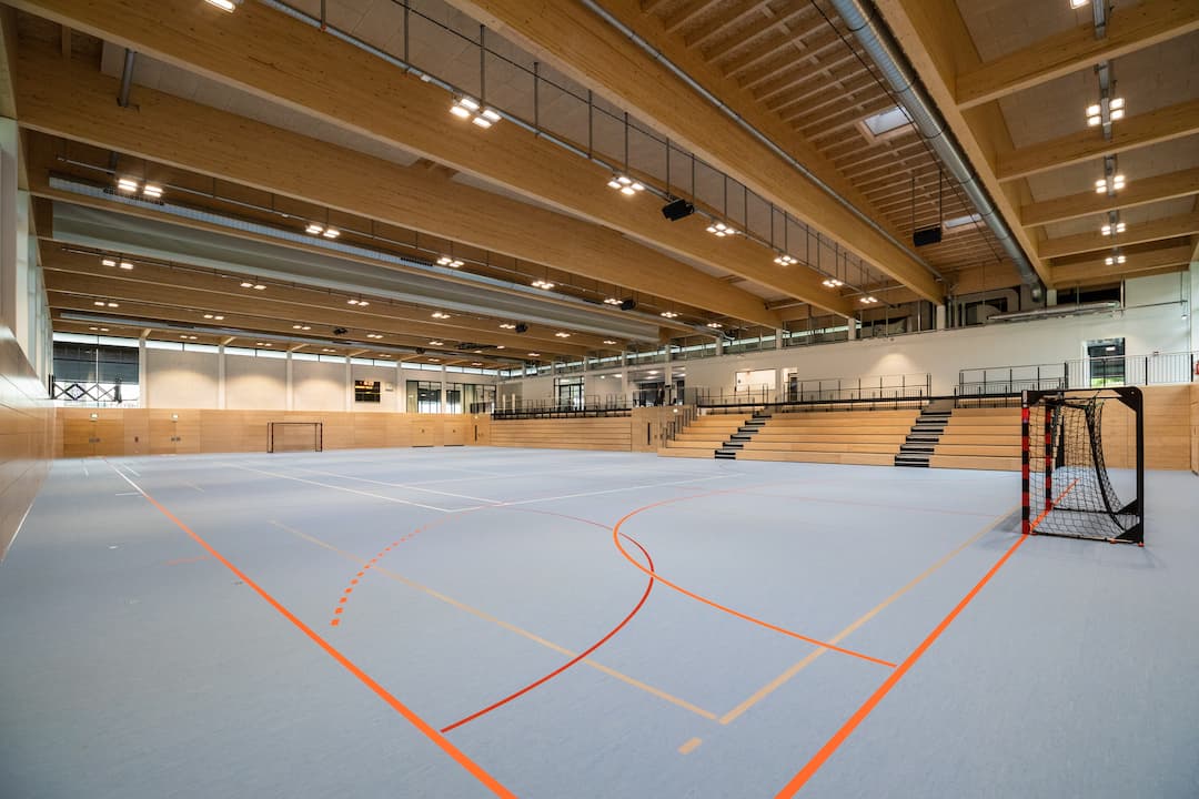 Neubau, Zweifach-Sporthalle, Rietheim-Weilheim